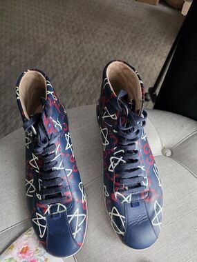 Gucci Men's Trouble Andrew Collab High-Top Sneakers